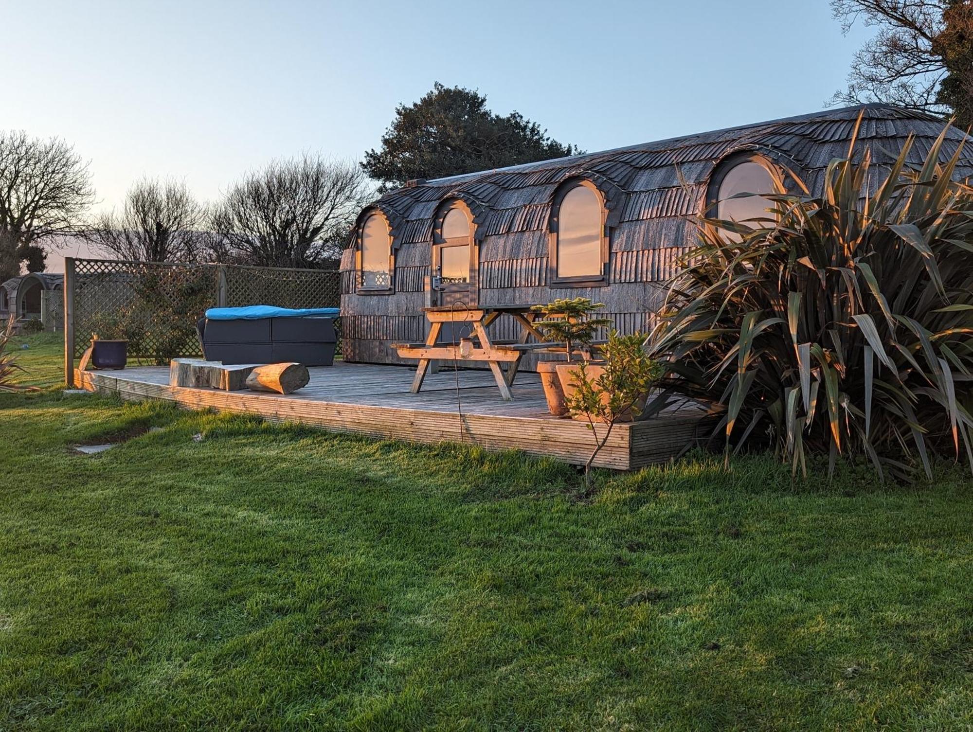 The Pasty - Lydcott Glamping Apartment Looe Ngoại thất bức ảnh