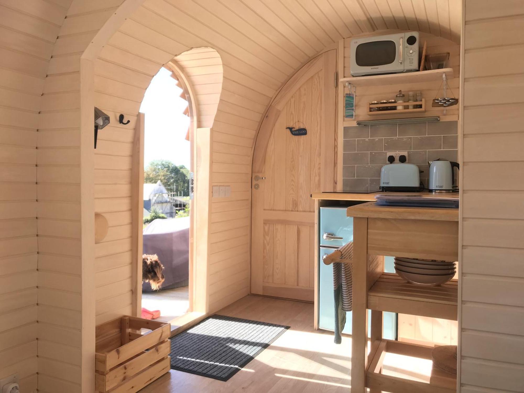 The Pasty - Lydcott Glamping Apartment Looe Ngoại thất bức ảnh