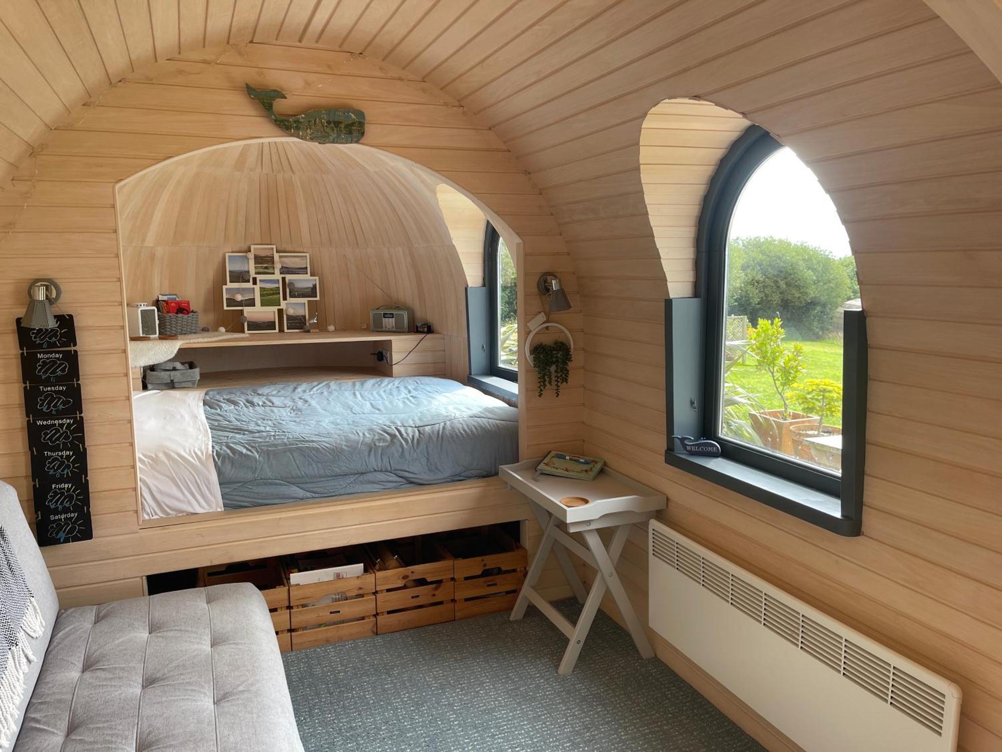 The Pasty - Lydcott Glamping Apartment Looe Ngoại thất bức ảnh